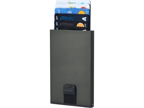 Samsonite Alu Fit, Kortetui, Antrasitt, Aluminium, Monokromatisk, 6 kort, 64 mm