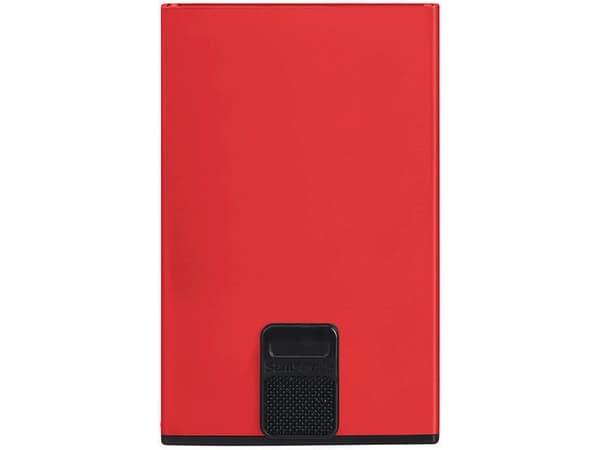 Samsonite Alu Fit, Kortetui, Rød, Aluminium, Monokromatisk, 6 kort, 64 mm