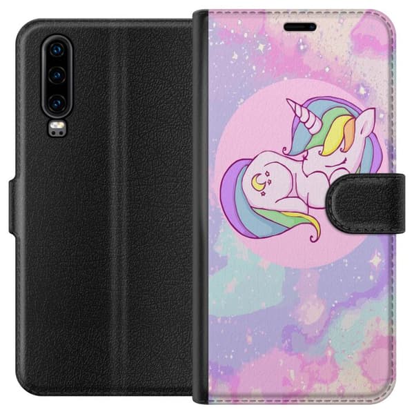 Huawei P30 Plånboksfodral UNICORN