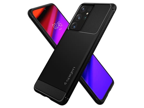 Spigen ACS02349, Omslag, Samsung, Galaxy S21 Ultra 5G, 17,3 cm (6.8"), Svart