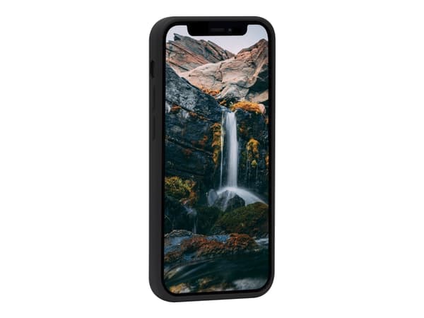 dbramante1928 Greenland - Baksidedeksel for mobiltelefon - snappfeste - 100 % resirkulert plast - nattsvart - for Apple iPhone 12, 12 Pro