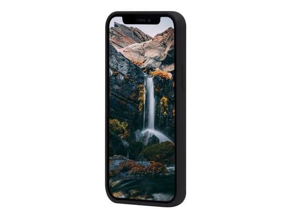 dbramante1928 Greenland - Baksidedeksel for mobiltelefon - snappfeste - 100 % resirkulert plast - nattsvart - for Apple iPhone 12, 12 Pro