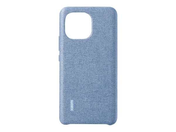 Xiaomi - Baksidesskydd för mobiltelefon - robust - läder - denimblå - för Xiaomi MI 11