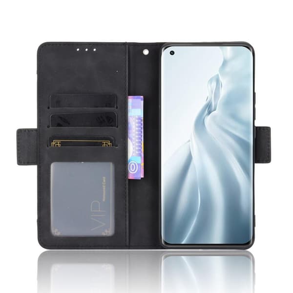 Xiaomi Mi 11 Plånboksfodral - Svart