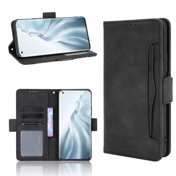 Xiaomi Mi 11 Plånboksfodral - Svart