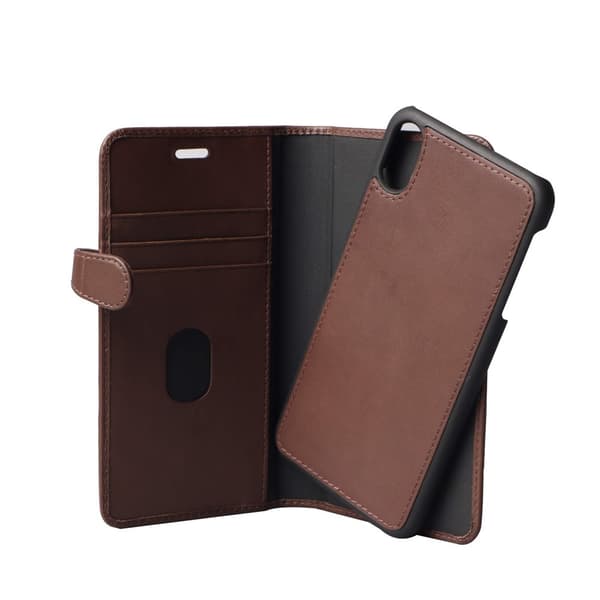 BUFFALO Wallet Læder iPhone XS Max Brun