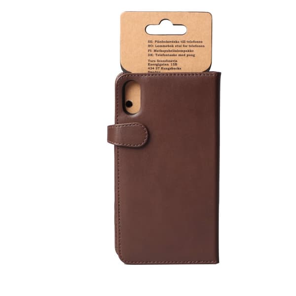 BUFFALO Wallet Læder iPhone XS Max Brun