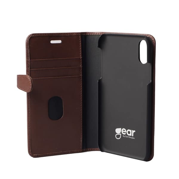 BUFFALO Wallet Læder iPhone XS Max Brun