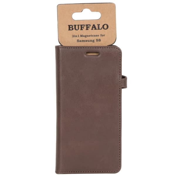 BUFFALO Lommebokveske Samsung S8 Brun