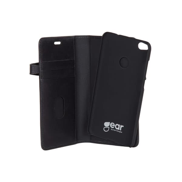 Mobilfodral 3 Kortfack Svart - Huawei Honor 8 Lite