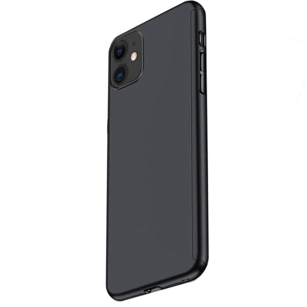 Stilrent Dubbelsidigt Skal FLOVEME - iPhone 12 Mini Svart Svart