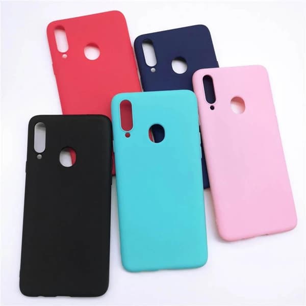 Samsung Galaxy A20S - Skyddande Mattbehandlat NKOBEE Skal