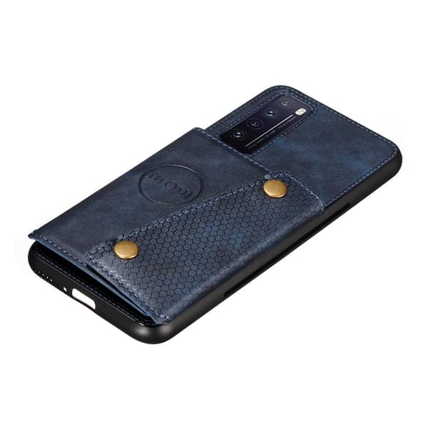 Huawei P Smart 2021 - Stilrent Skal med Korthållare RETRO