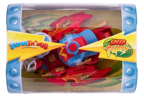 Figurka Magic Box Super Things - pojazd Speed Fury i Kid Fury (PSTSP112IN60)