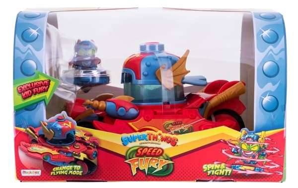 Figurka Magic Box Super Things - pojazd Speed Fury i Kid Fury (PSTSP112IN60)