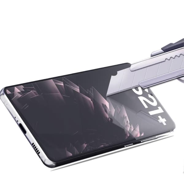 MOCOLO Härdat Glas Skärmskydd till Samsung Galaxy S21 Plus - Svart