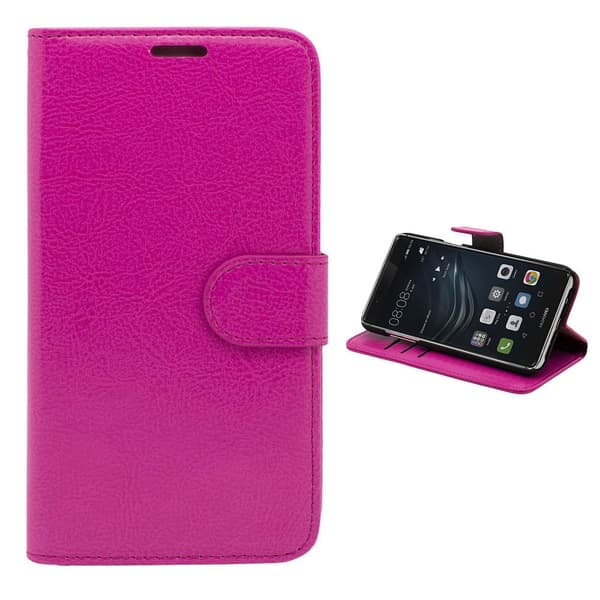 Huawei Honor 8 - Leather Case/Wallet + Protection