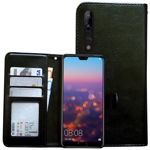 Huawei P20 Pro - Læder cover / Beskyttelse