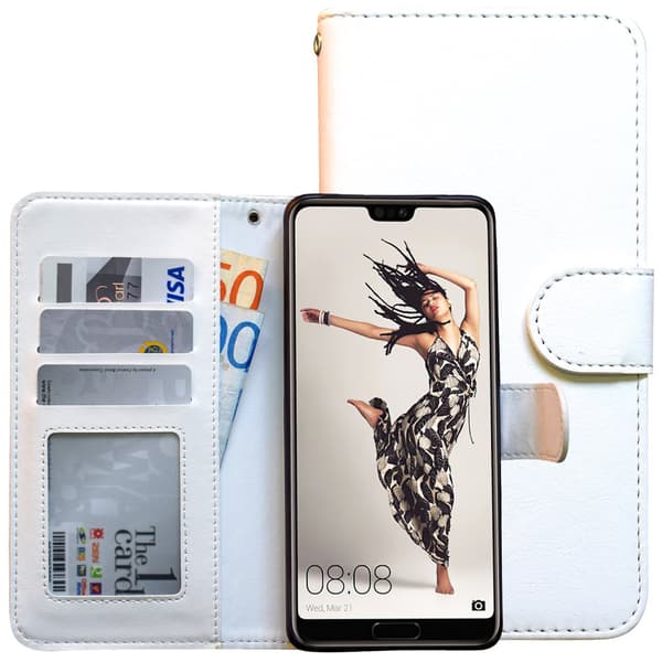Huawei P20 Pro - Læder cover / Beskyttelse