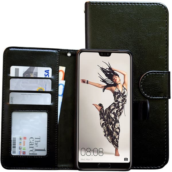 Huawei P20 Pro - Læder cover / Beskyttelse