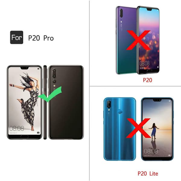Huawei P20 Pro - Læder cover / Beskyttelse