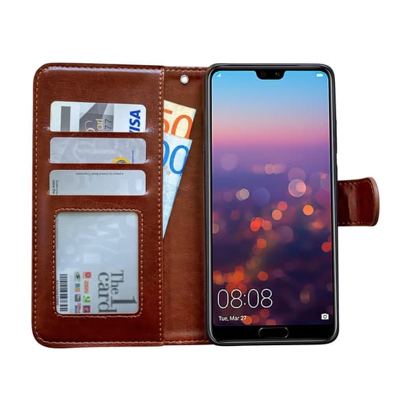 Beskyt din Huawei P20 Pro - Læder Etui!