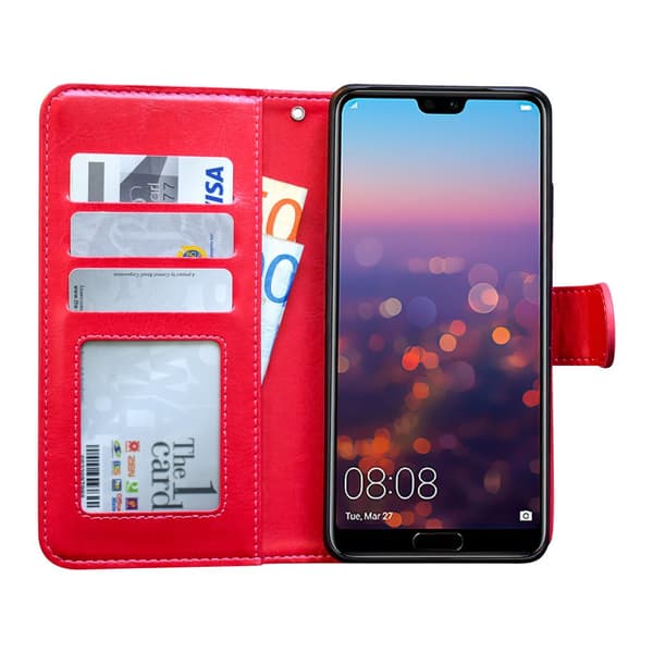 Beskyt din Huawei P20 Pro - Læder Etui!