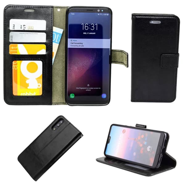 Huawei P20 Pro - PU Leather Wallet Case