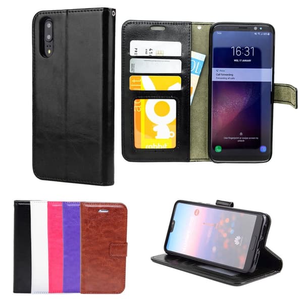 Huawei P20 Pro - PU Leather Wallet Case
