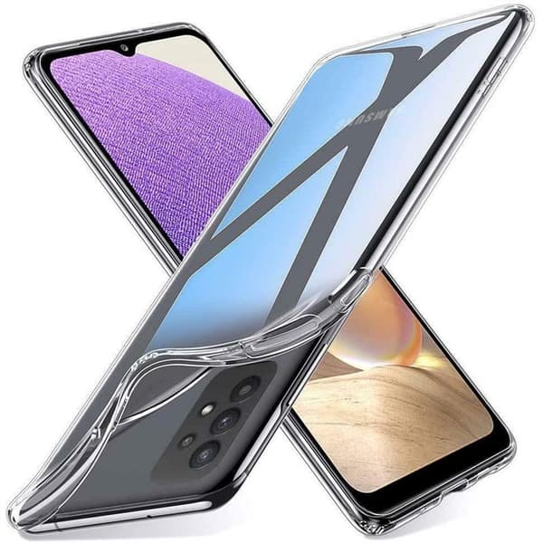 Silikone cover gennemsigtig Samsung Galaxy A32 5G