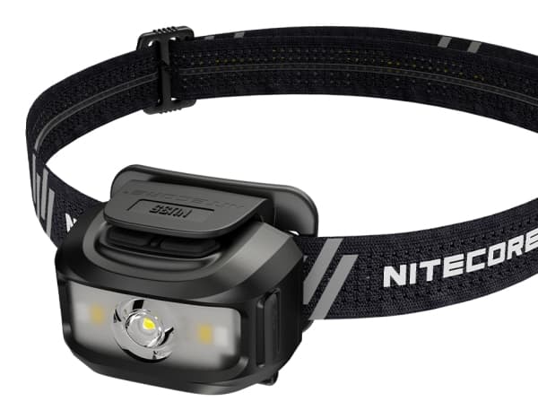 NITECORE NU35 - Huvudficklampa - LED x 3 - 10-läge - vit/röd lampa