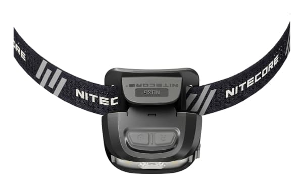 NITECORE NU35 - Huvudficklampa - LED x 3 - 10-läge - vit/röd lampa