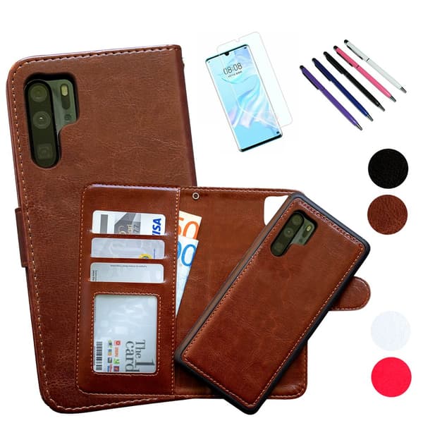 Huawei P30 Pro - Læder cover / Beskyttelse
