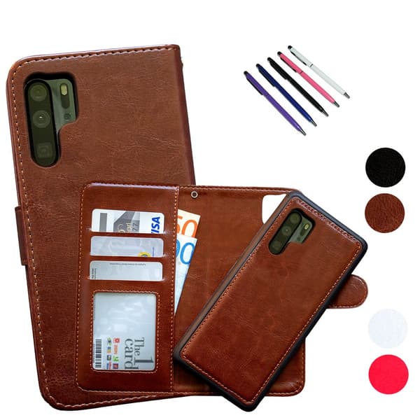 Huawei P30 Pro - Læder cover / Beskyttelse