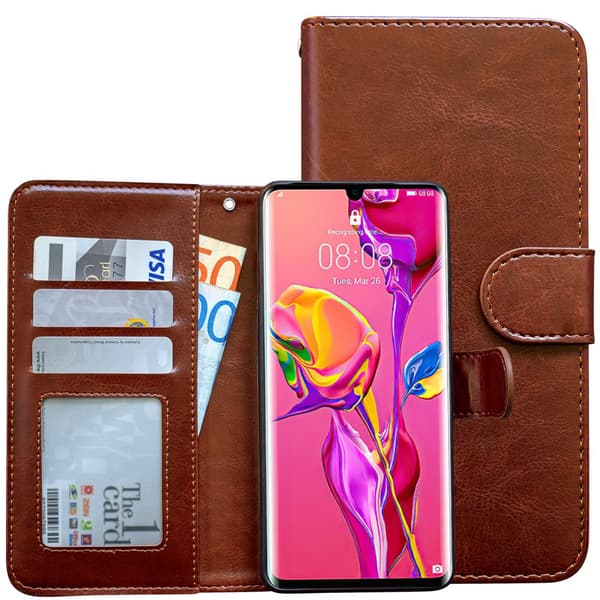 Huawei P30 Pro - Læder cover / Beskyttelse