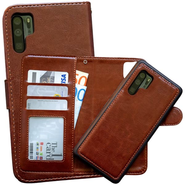 Huawei P30 Pro - Læder cover / Beskyttelse