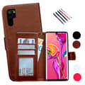 Miniatyrbillede 1 af 11: Huawei P30 Pro - Læder cover / Beskyttelse