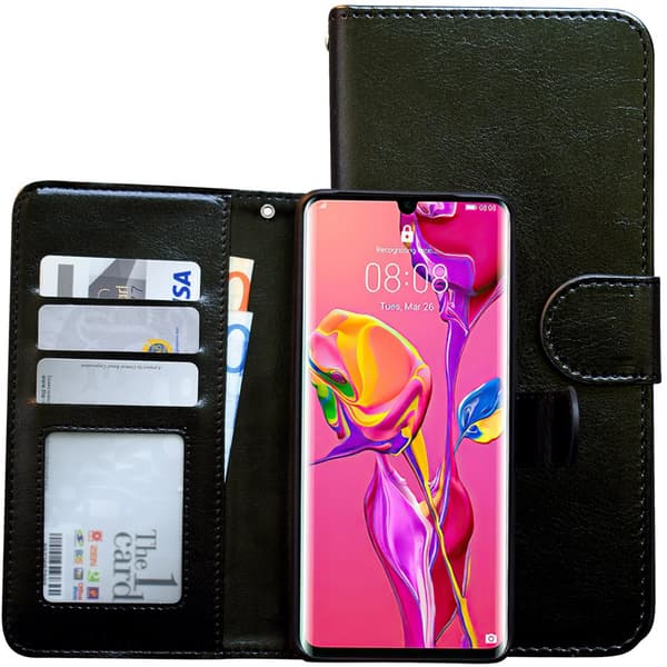 Huawei P30 Pro - Læder cover / Beskyttelse