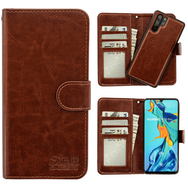 Huawei P30 Pro - Læder cover / Beskyttelse