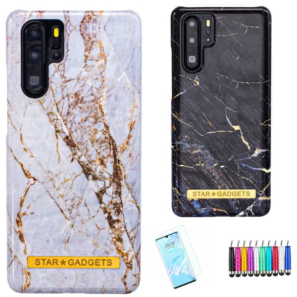Huawei P30 Pro - Cover / Beskyttelse Marble