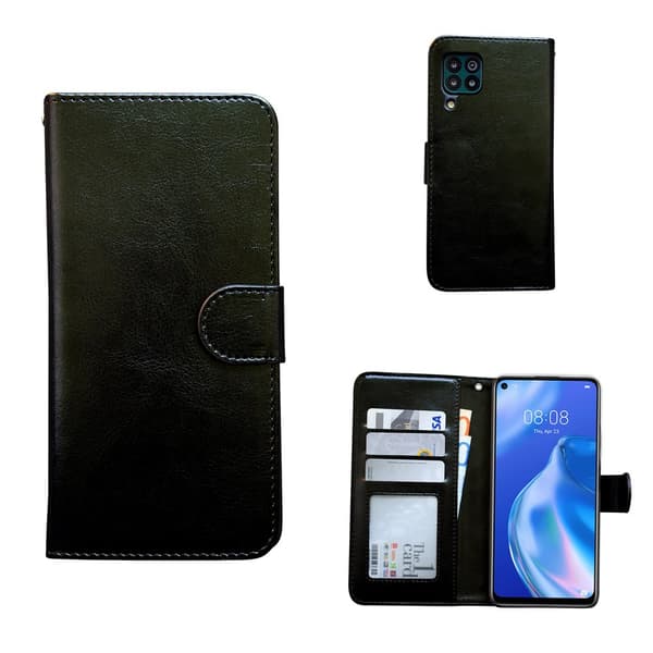 Huawei P40 Lite - Läderfodral / Skydd