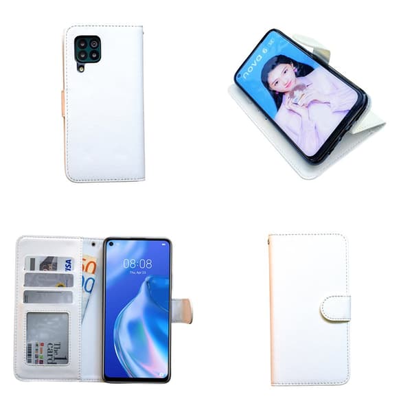 Huawei P40 Lite - Läderfodral / Skydd