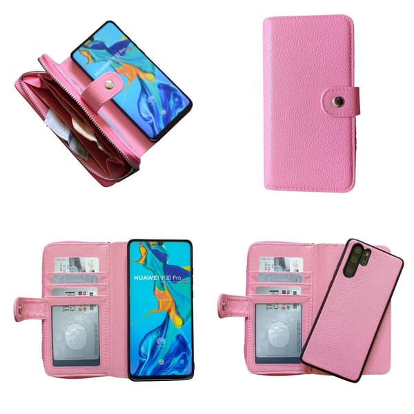 Huawei P30 Pro - PU Leather Wallet Case