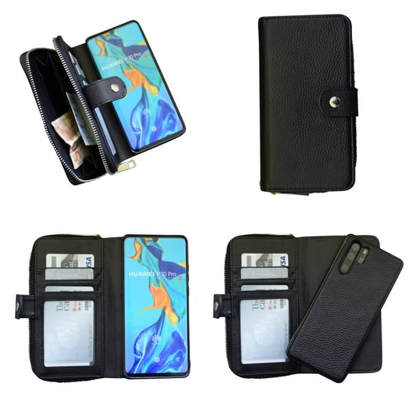Huawei P30 Pro - PU Leather Wallet Case