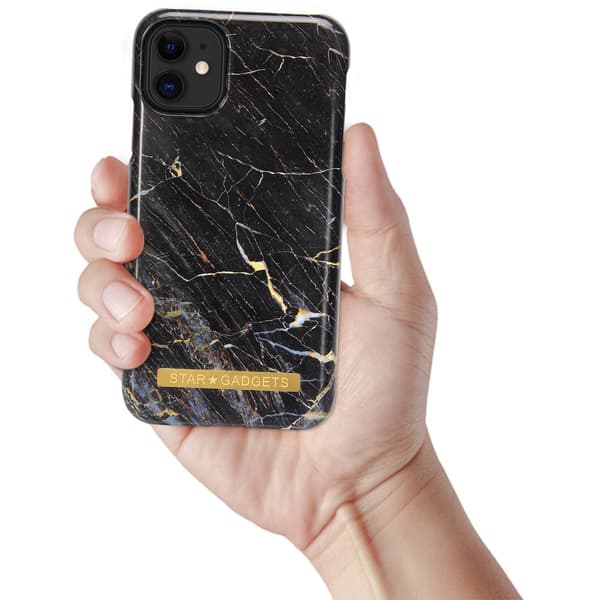 iPhone 11 - Kuori / Suoja Flowers / Marble
