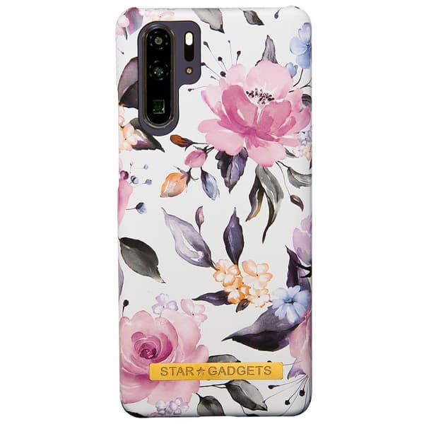 Huawei P30 Pro - Kuori / Suoja Flowers / Marble
