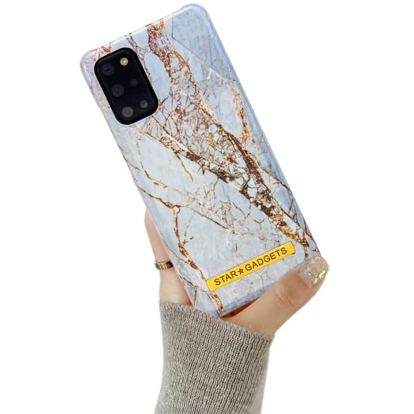 Samsung Galaxy S20 Plus - Kuori / Suoja Flowers / Marble