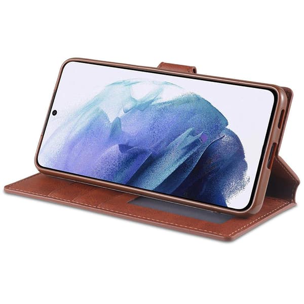 Samsung Galaxy S21 - Effektfullt Praktiskt AZNS Plånboksfodral