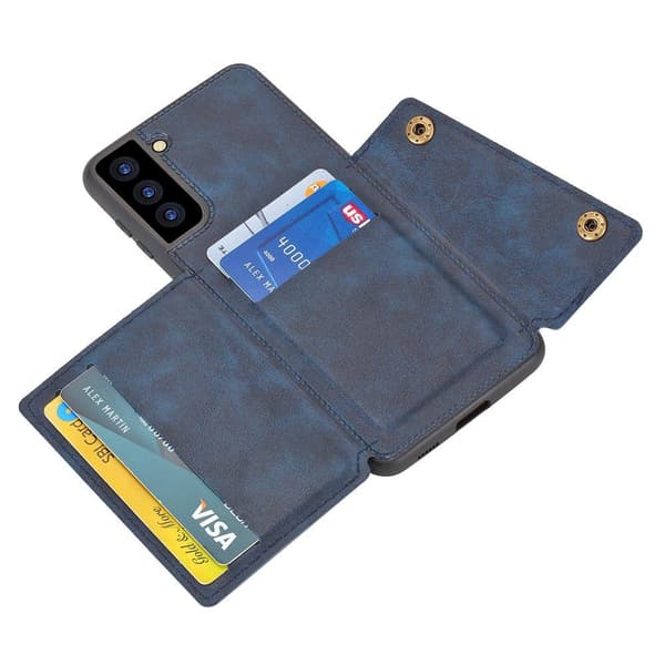 Smidigt Skal med Kortfack - Samsung Galaxy S21