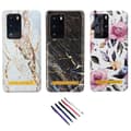 Miniatyrbillede 8 af 11: Huawei P40 Pro - Cover / Beskyttelse Flowers / Marble